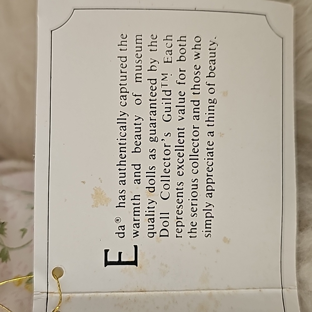 Original tags Seymour Mann musical animated turning music box doll Collector - Picture 11 of 12